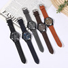 Fashionable watch strap, sports quartz dial for leisure