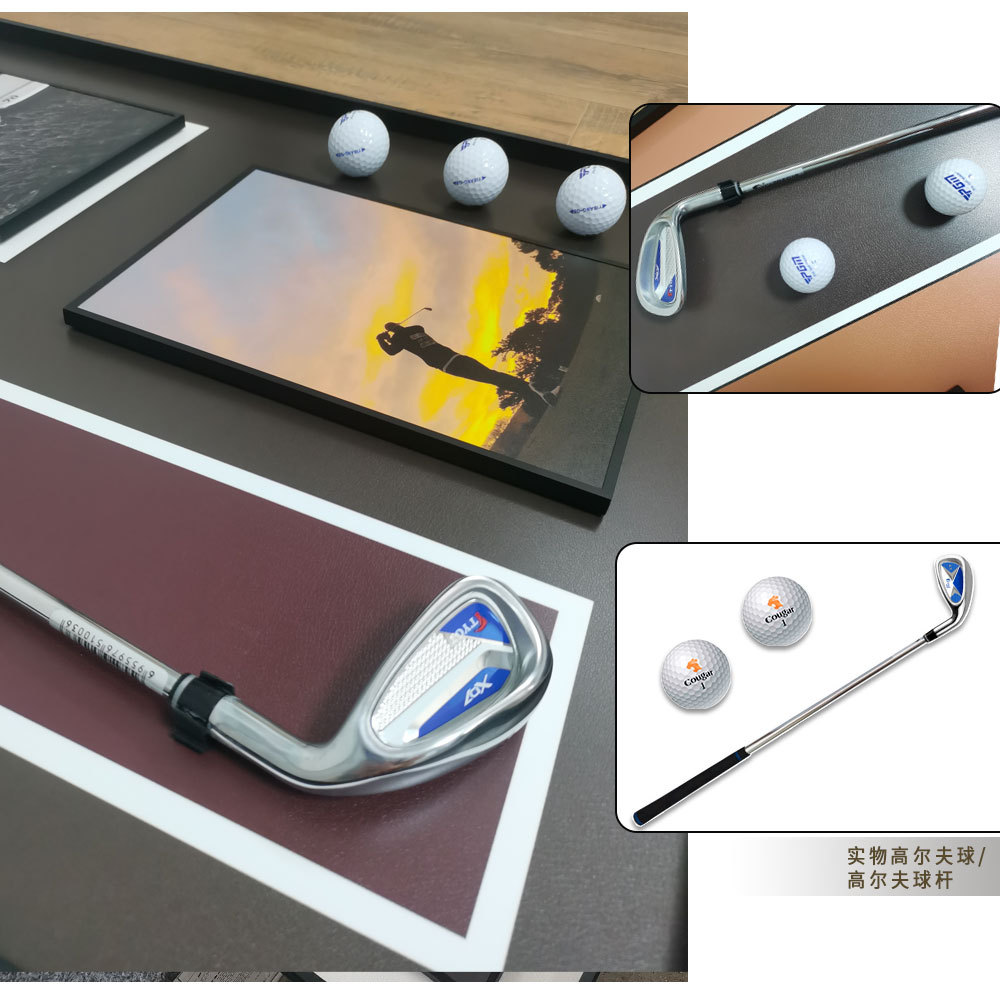 Golf colgando pintura sala de estar pintura decorativa sofá Fondo pared estéreo pintura pasillo pintura Club creativo colgando pintura