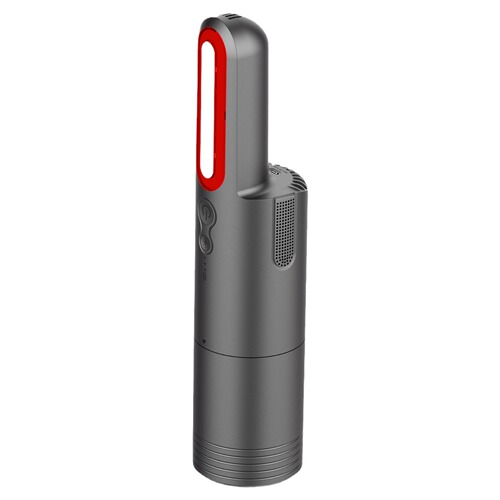 Cross-border wholesale car-mounted handheld car vacuum powerful suction LED flashing warning light outdoor lighting