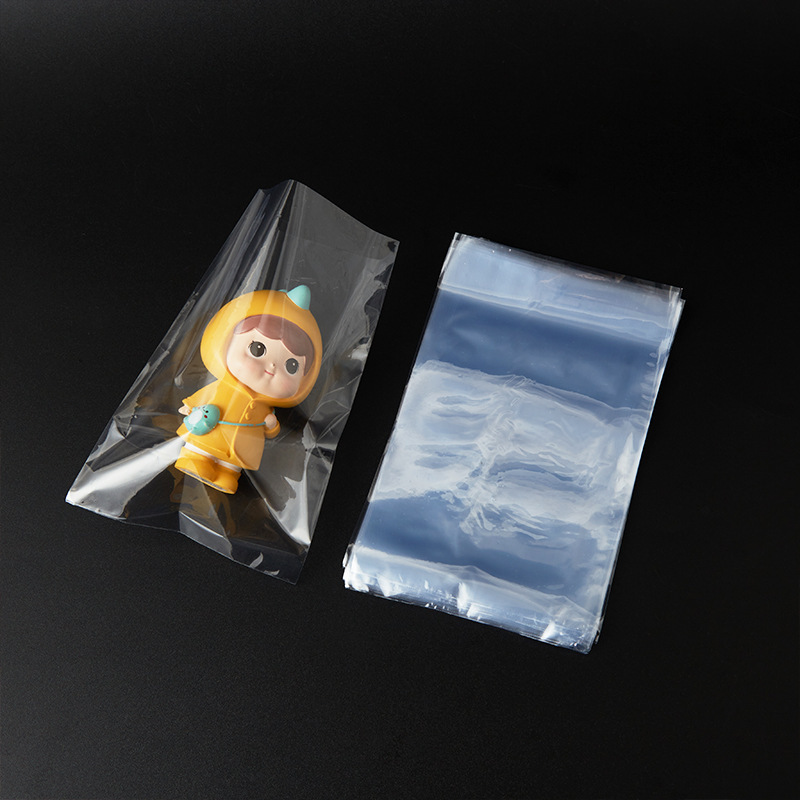 Etiqueta de PVC bolsa Termocontraíble película Termocontraíble bolsa retráctil transparente película Termocontraíble película de sellado térmico caja de té bolsa Termocontraíble