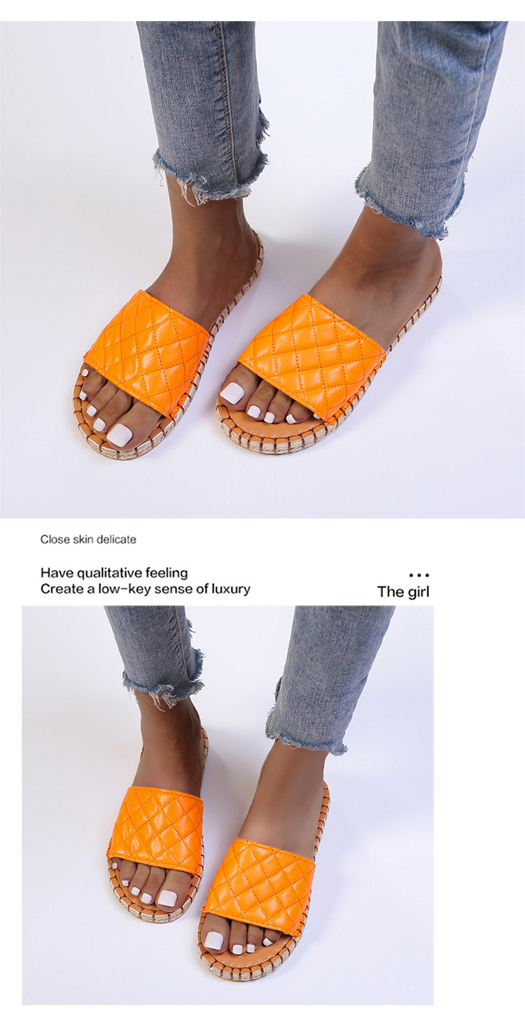 Kadın Sandaletleri Açık Hava Kauçuk Sentetik Şok Emici Su Geçirmez Parmak Arası Terlikler_voghion.com