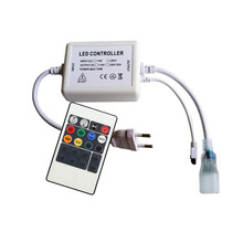高压红外20键RGB控制器 可接50米灯条 电压可选110V 220V厂家直供