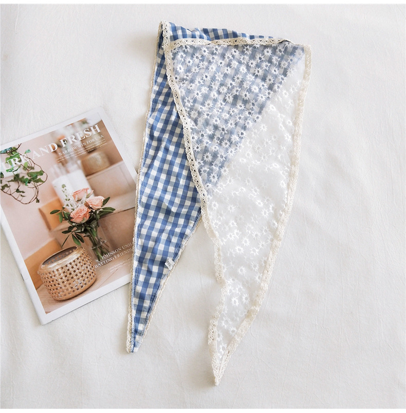 Triangle Stitching Fashion Scarf display picture 9