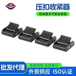 Webbing Press Buckle Lock Buckle 1 Inch 25mm Black Plastic Press Buckle Strap Press Buckle Webbing Tightening Buckle