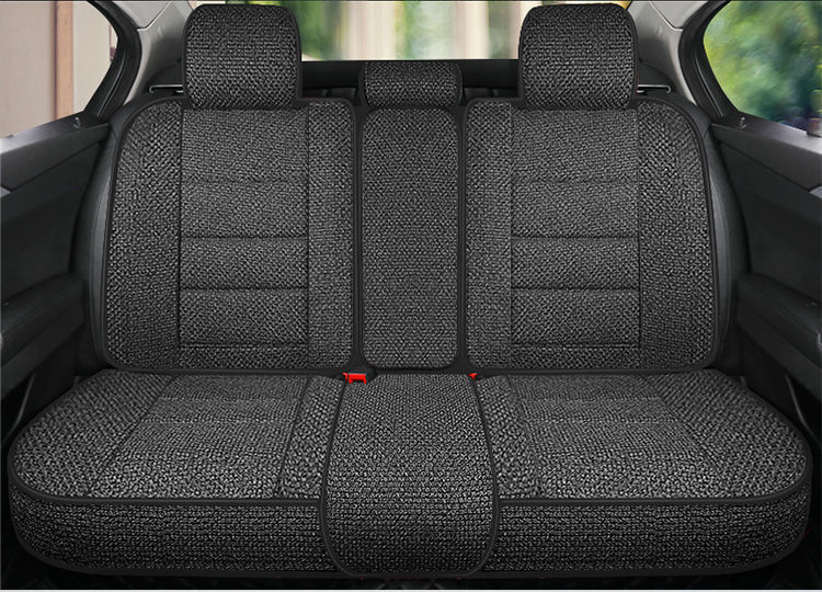 L5U [Four Seasons General Motors] Car Cushion Full Encircled Seat Cover Hemp Breathable Fabric Five Linen Special Seat