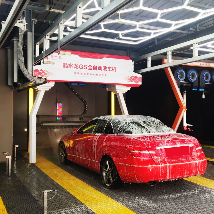 Intelligent Car Wash Machine, Fully Automatic, Contactless Car Washing, Mobile Phone Operation, 24-Hour Unattended, Source Customization, Electric