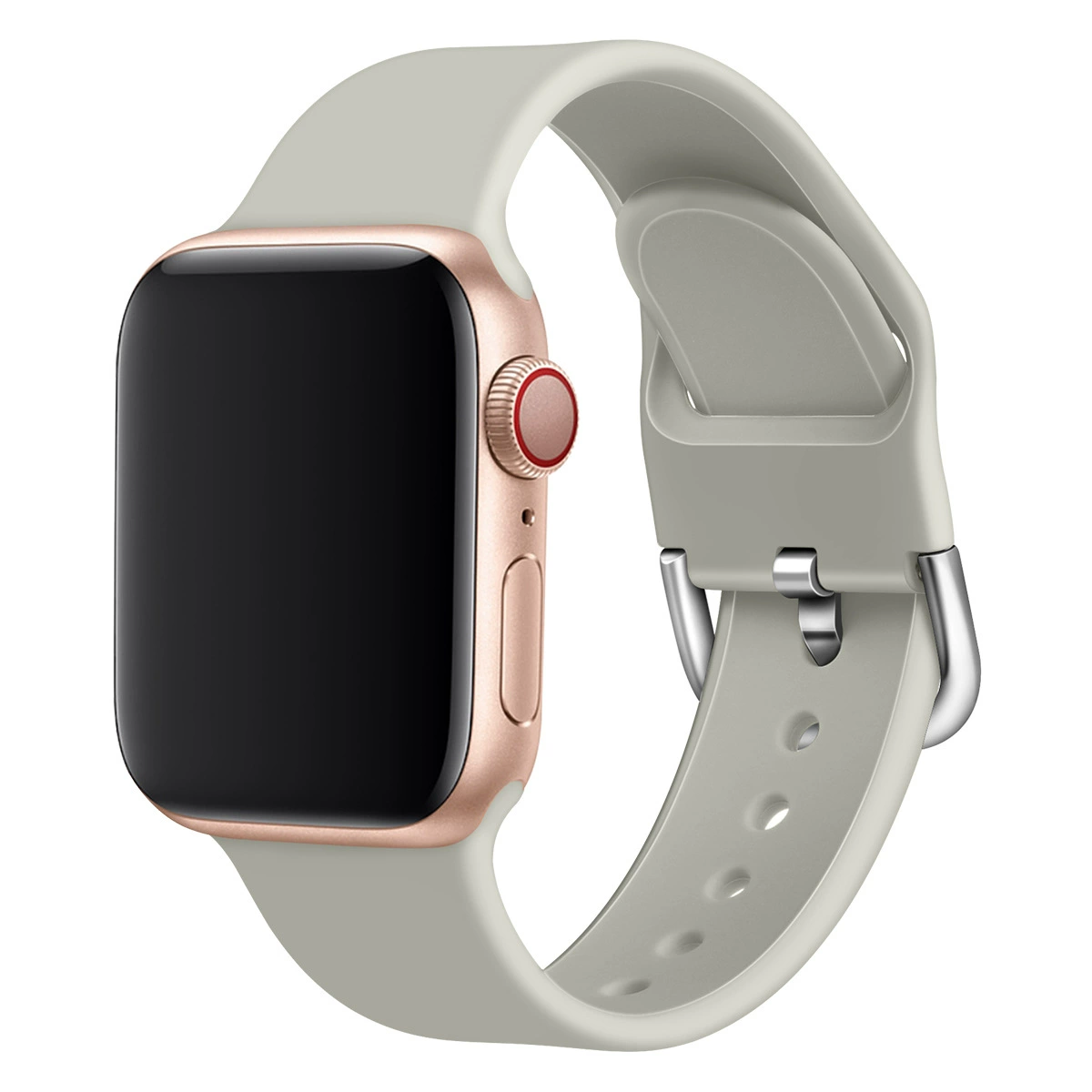 Применение браслета Apple Band 8 поколения Ultra/SE силиконовый монохромный ремешок для iWatch оптовая продажа