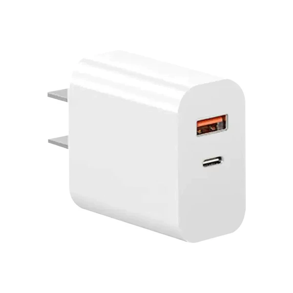 【PD20W double port fast charging head】