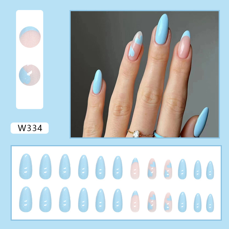 Minimalistischer französischer, reiner und erfrischender Instagram-Stil, der Rüstung für exklusive Kunstnägel für Frauen trägt_voghion.com