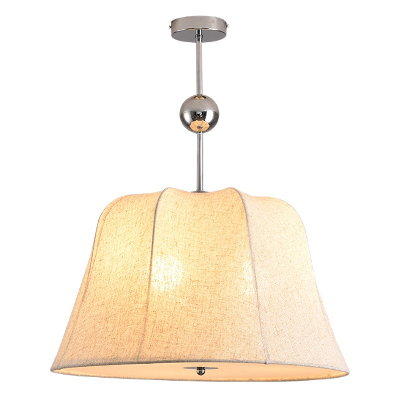 Sili estilo dormitorio tela araña japonés nórdico cama y desayuno Sala estudio techo mediados-antiguo estilo crema sala de estar lámpara principal