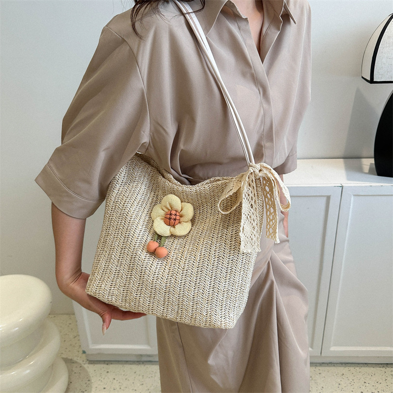 Verano nuevo estilo occidental casual bolsa portátil bolsa 2023 este año popular hombro axila bolsa de gran capacidad bolso de las mujeres