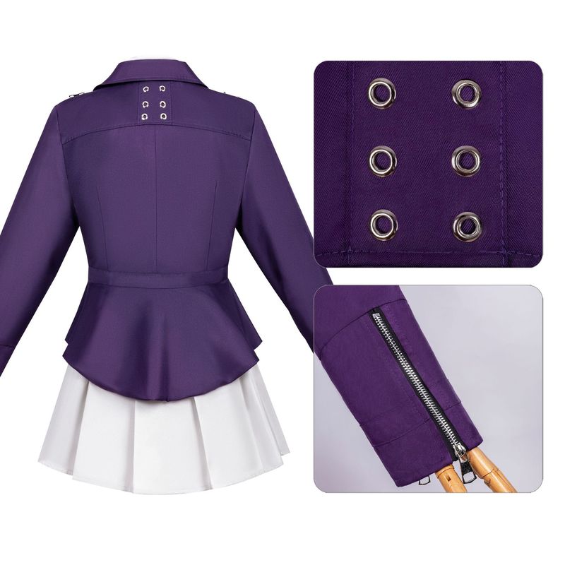 百日战纪cos服最终防卫学园雾藤希饴宫怠美cosplay服二次元演出服|undefined