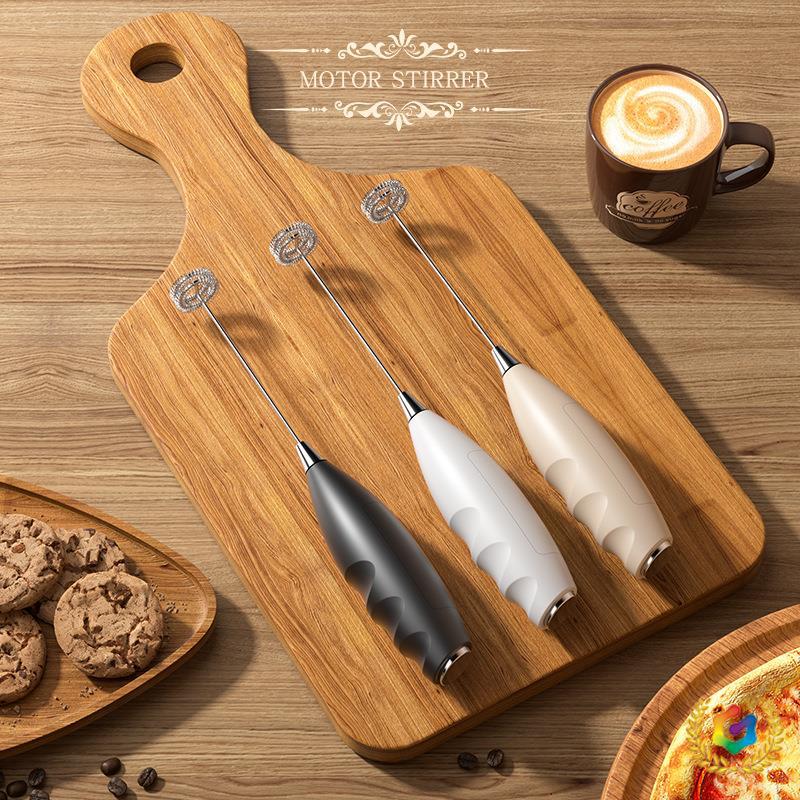 ☼ Milk Frother, Coffee Frother, Household Electric Milk Frother, Milk Stirrer, Handheld Egg Beater, Milk Frother