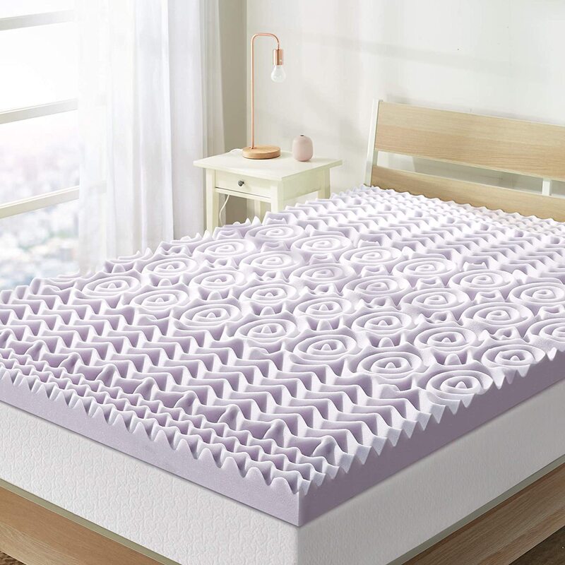 Amazon's Best-Selling Memory Foam Mattress, 7-Zone Embossed Mattress, Slow Rebound Memory Foam Mattress