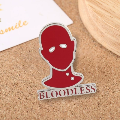 Bloodless Badge Baldur's Gate Enamel Pin Rpg Brooch Gamer Gift Backpack Decoration Clothing Accessories