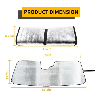 front windshield sunshade, sun – Sun shade