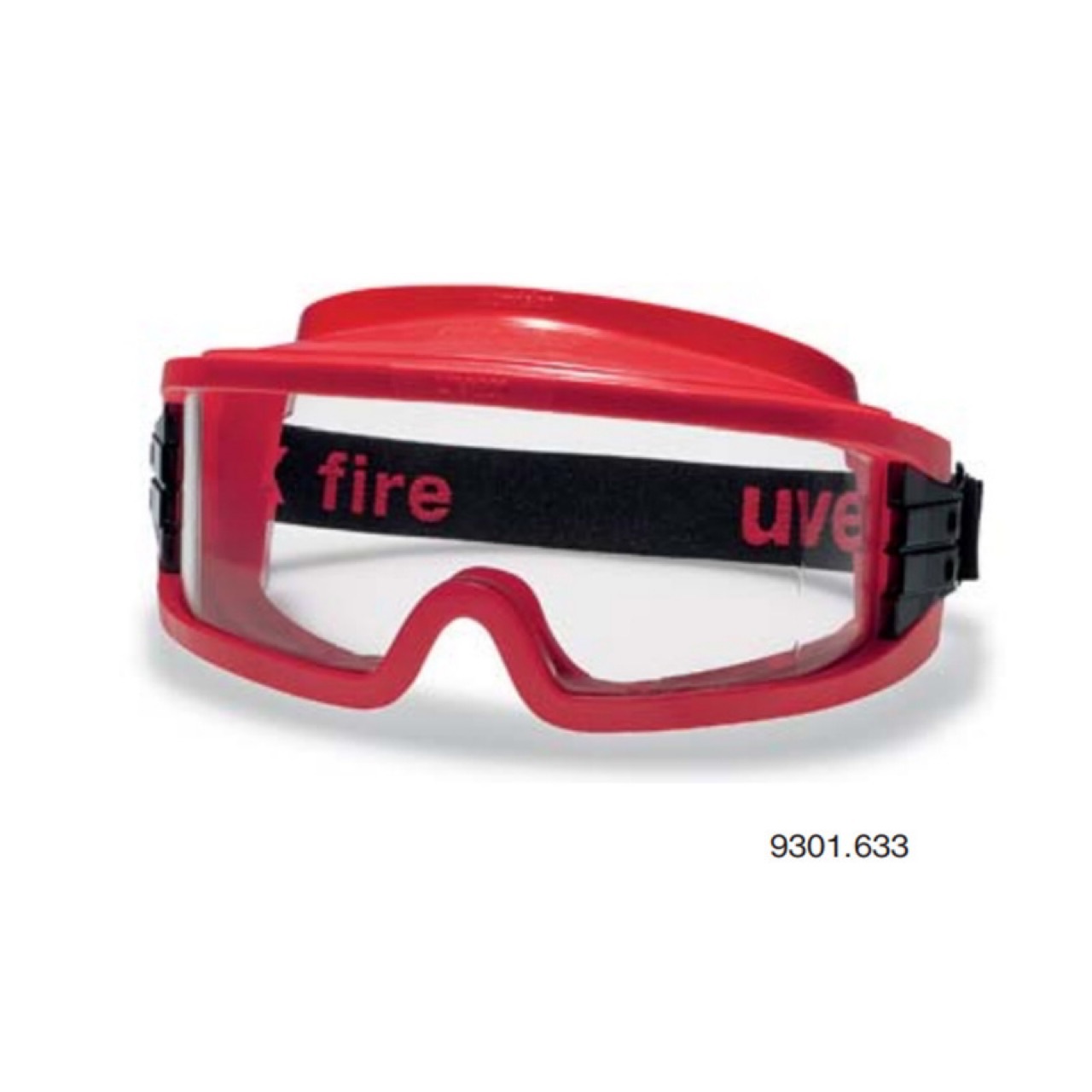 优维斯9301633护目镜防尘防风防飞溅冲击消防眼罩耐高温眼罩