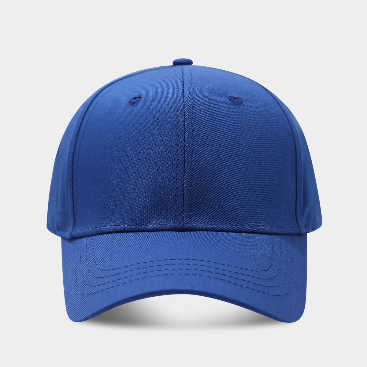 Primavera y verano al aire libre sombrero de protección solar sombrero de color sólido simple sombrero de béisbol casual duro mostrando cara pequeño sombrero de lengua de pato para hombres y mujeres