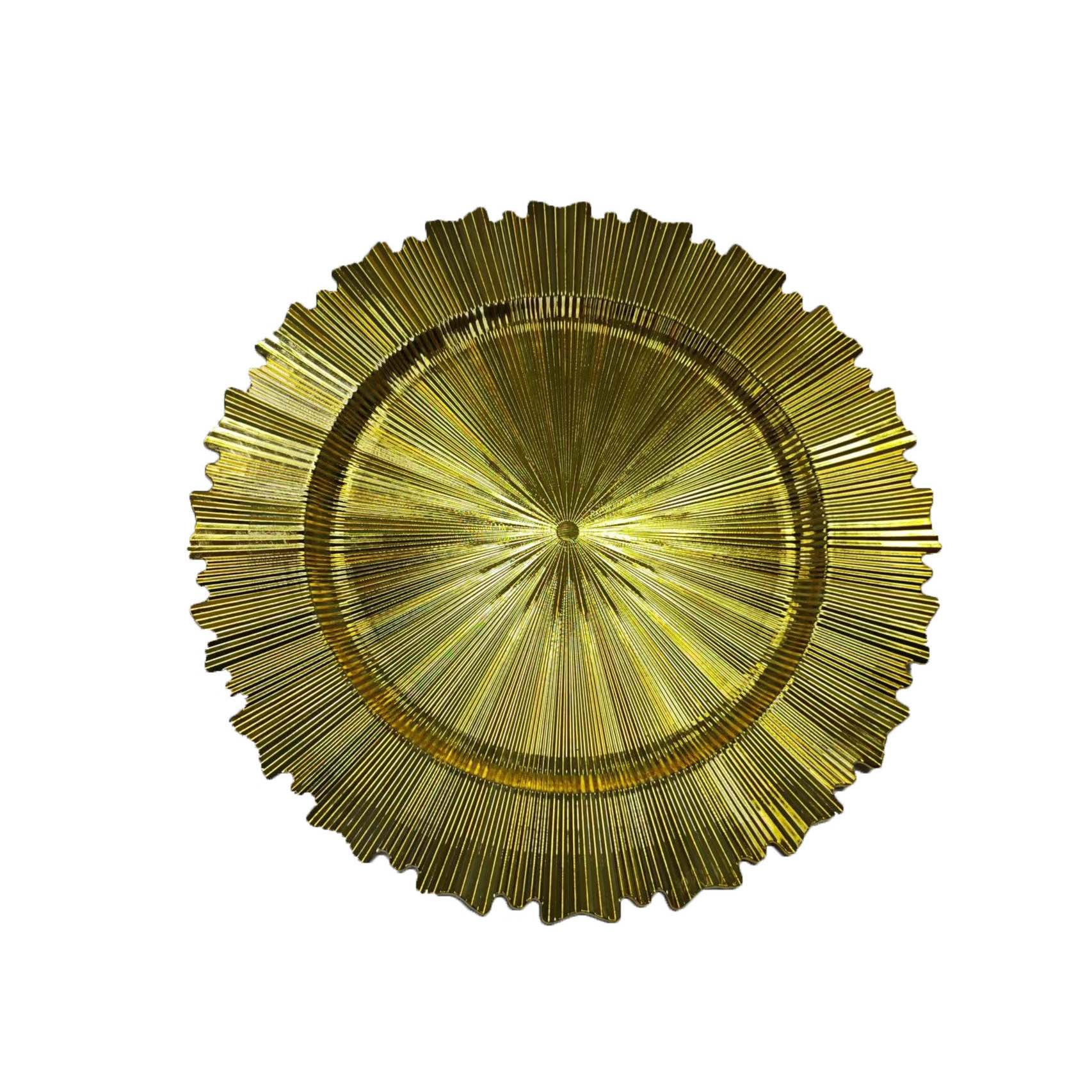 Fábrica de espejo directo de comercio exterior placas de engranaje europeas disco principal boda hotel fiesta banquete