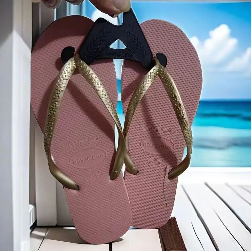 Summer New 2025 Women Flip Flops Summer Outdoor Slippers Tra