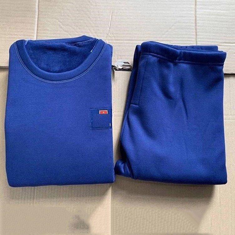 Pure cotton sweater antibacterial autumn pants weight 65kg ~ 80kg cotton spring autumn and winter thin thermal underwear suit