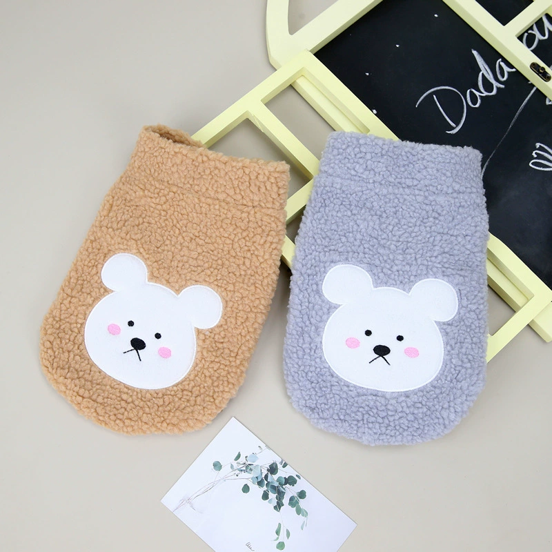 Одежда для домашних животных Одежда для собак осень и зима Новый Тедди маленькая собака кошка одежда для домашних животных 22 милый кролик флис