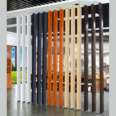 to work in an office partition modern Simplicity aluminium alloy Iron art screen Bars Decorative net Column Entrance Grille