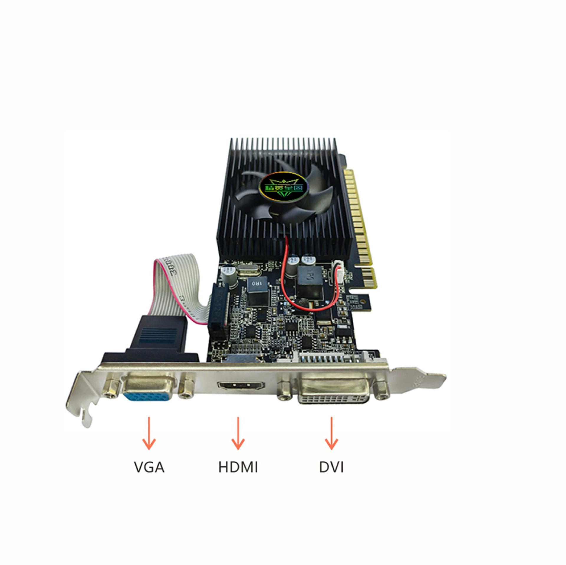 Элитная полноцельно интегрированная GT610 2G DDR3 рабочий пакет, домашний офис, настольный ПК, HD независимый дисплей, бесшумная графика