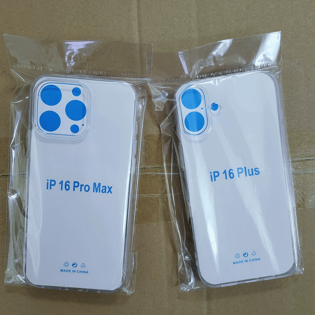 Apple совместимое воздушно-подушечное прозрачное защитное чехол, защита от падений, iPhone 16 Pro Max