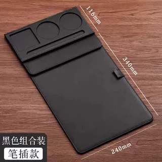 a4文件夹定制logo皮质会议垫板夹纸文件夹板写字垫板商务酒店杯垫