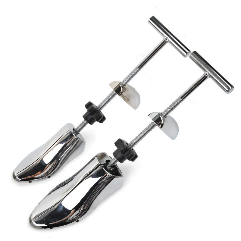 Трансграничный унисекс металлический материал кожаная обувь с прямой ручкой кроссовки шлепанцы обувь поддерживает большую поддержку широкая поддержка устройства поддержка обуви