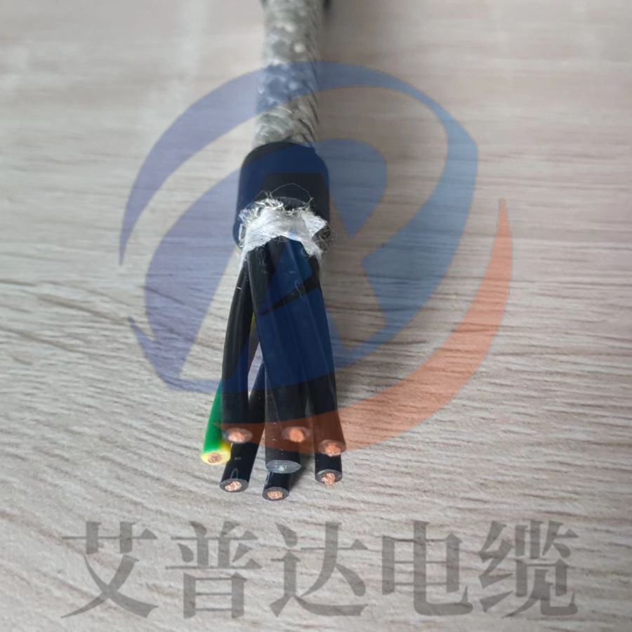 恶劣环境专用-TPE护套拖链电缆耐磨耐寒冷屏蔽型APDFLEX-880CY
