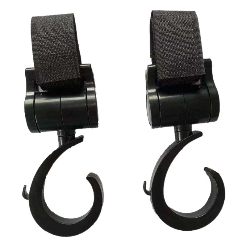 Прямые поставки с фабрики крюк для коляски вращающийся на 360 градусов коляска большой крючок подвесная сумка Аксессуары для колясок