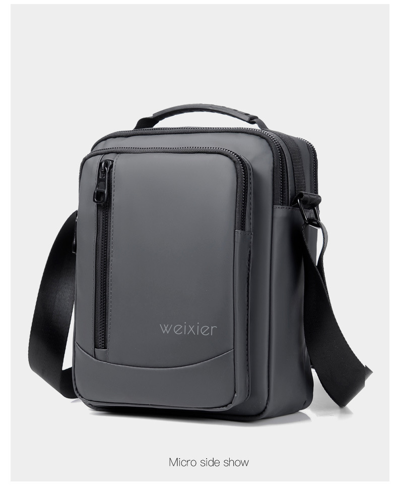 Kompakte Herren Handytasche Umhängetasche Wasserabweisend_voghion.com