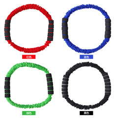 Blockage-preventing O-type resistance band, multifunctional yoga elastic cord, fitness back-stretching device