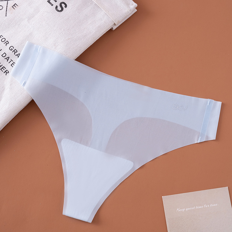 10D alta elástico ultra-Delgado dispensación sin costuras transpirable ropa interior yoga fitness puro sexy Algodón puro entrepierna Tanga de las mujeres