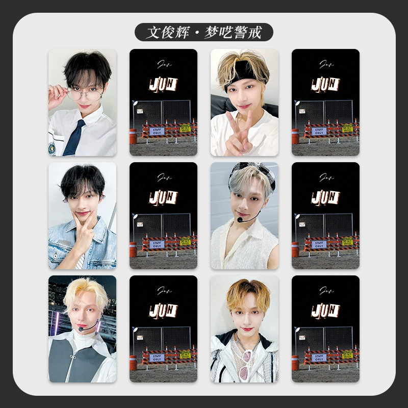 K-pop mini photo card set (Seventeen style) — 6-photo designs, 30-style collectible cards