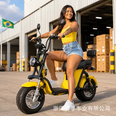 Elektrikli motosikletlər – supplied from Brazil: Harley-style wide-tire