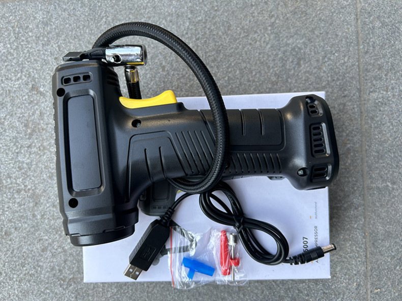 Handheld Car Inflator Pump Wireless Charging Intelligent Digital Display Household Car Electric Vehicle Portable Tire Inflator Pump