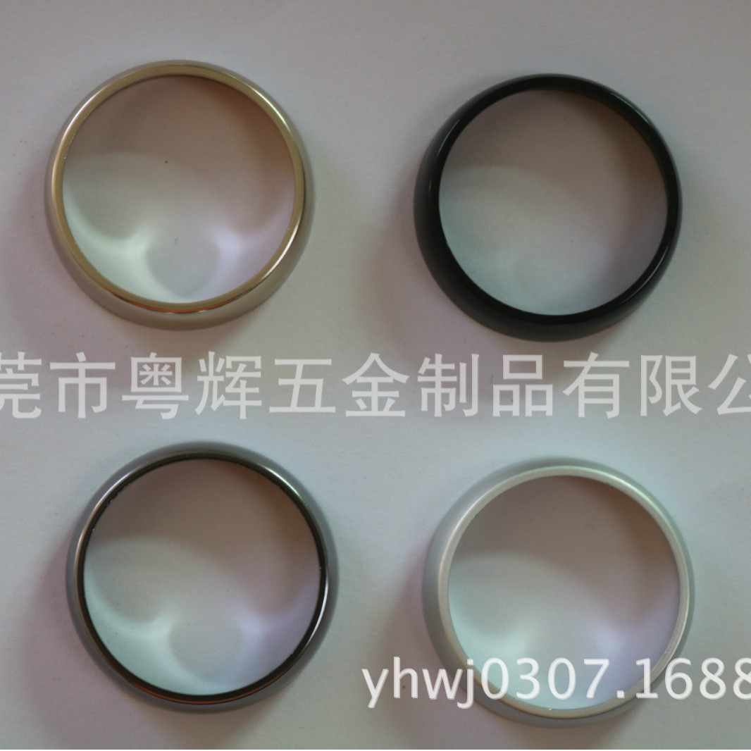 五金厂家供应铝圈_内含螺纹铝盖加工