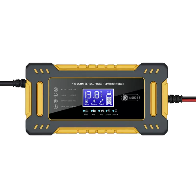 小批量品牌Logo加工12V6A欧规 美规 英规 澳规汽车电池充电器