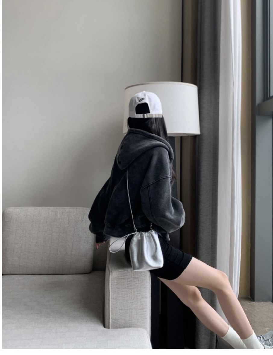 Nuevo bolso bandolera con cordón para teléfono móvil para mujer, minibolso informal versátil a la moda con un solo hombro_voghion.com