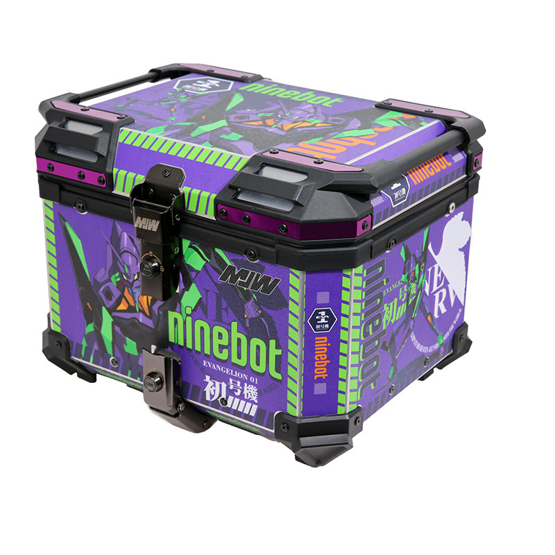 45L pegatinas de aleación de aluminio pedales de motorcicleta maverick maletero grande maletero de vehículo eléctrico general