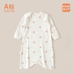 安阳童装婴儿连体衣a类2025年秋冬季宝宝衣服睡袍新款家居服睡衣