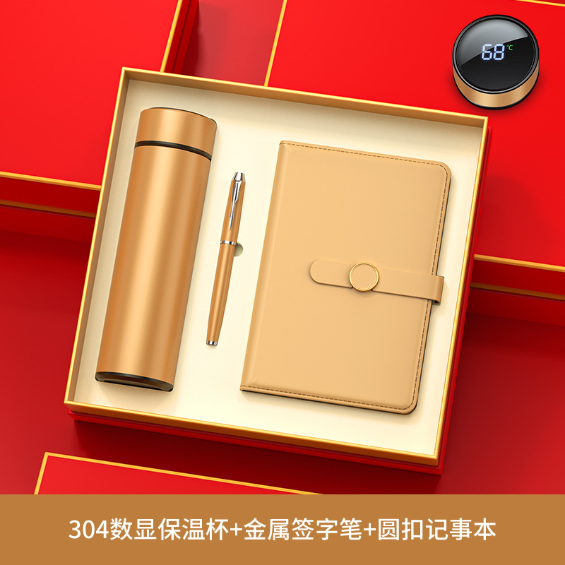 Regalos de negocios transfronterizos personalizados Reunión anual Regalos de alta calidad para clientes Regalos de Año Nuevo Taza de calor Regalos de acompañante de negocios