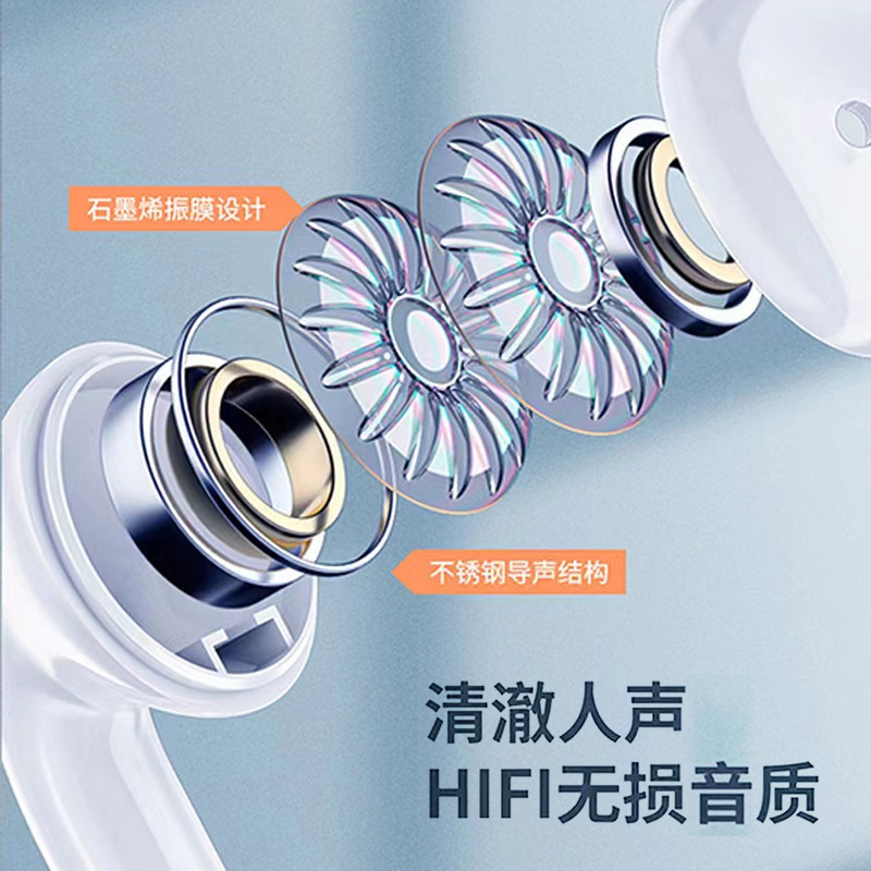 跨境新款真无线tws入耳式运动迷你游戏电竞降噪立体pro6|undefined