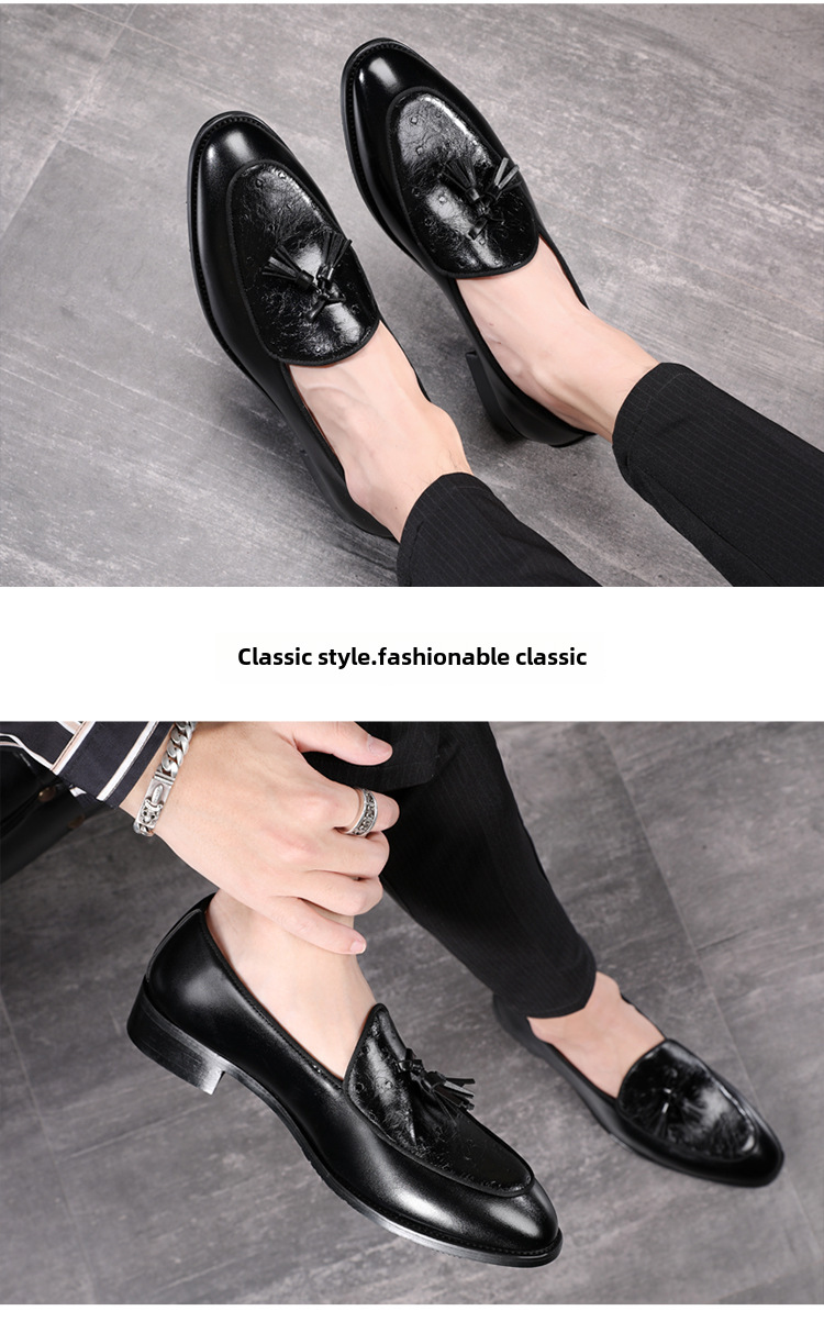 Pointy Tassel Loafers For Men – Stylish Leather Casual Shoes_voghion.com