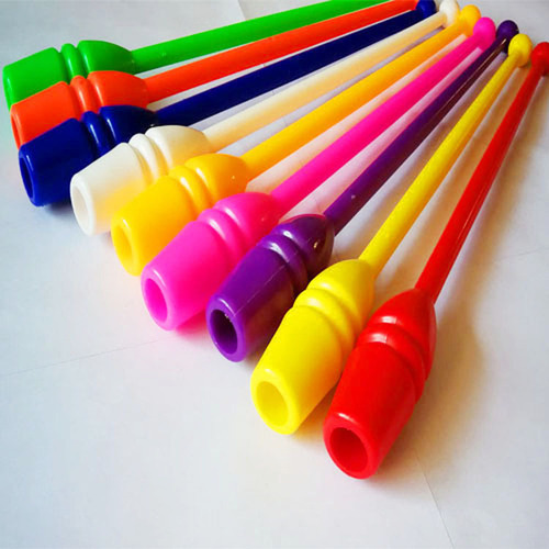 Rhythmic gymnastics stick, fitness gymnastics stick, adult and children competition plastic training gymnastics pentathlon