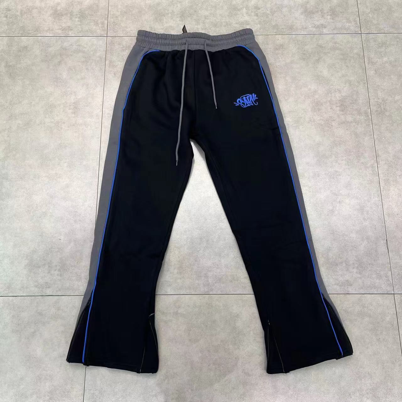 23SS otoño e invierno marca de moda europea y americana Toalla de cabeza de tigre negro bordado forrado de lana hombres y mujeres pareja traje casual al por mayor