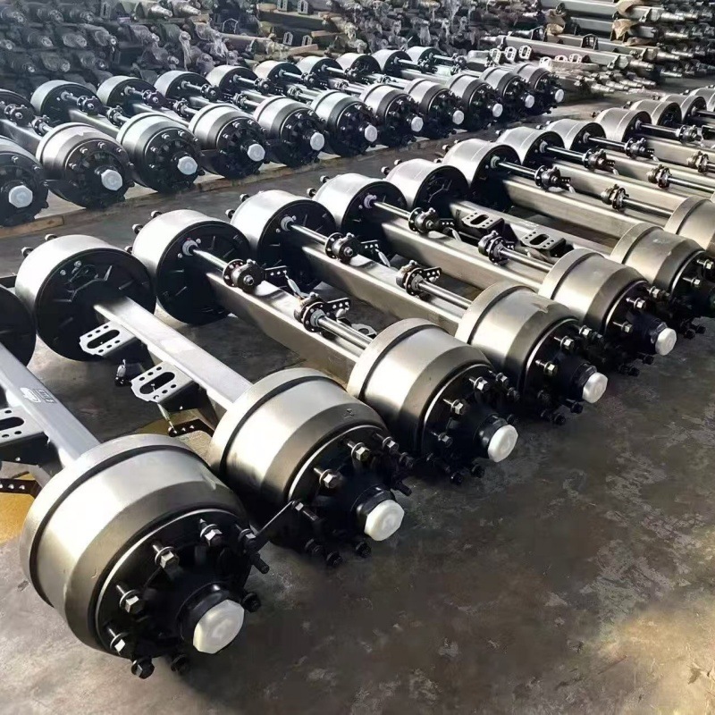 American-style axle assembly, 13T 16T axle, American-style axle, German-style axle, rear axle exported to Africa for production